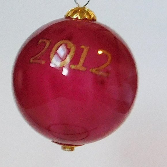 2012 Li Bien Doves Pier 1 Imports Christmas Ornament 2 1/2” With Box - Picture 3 of 7